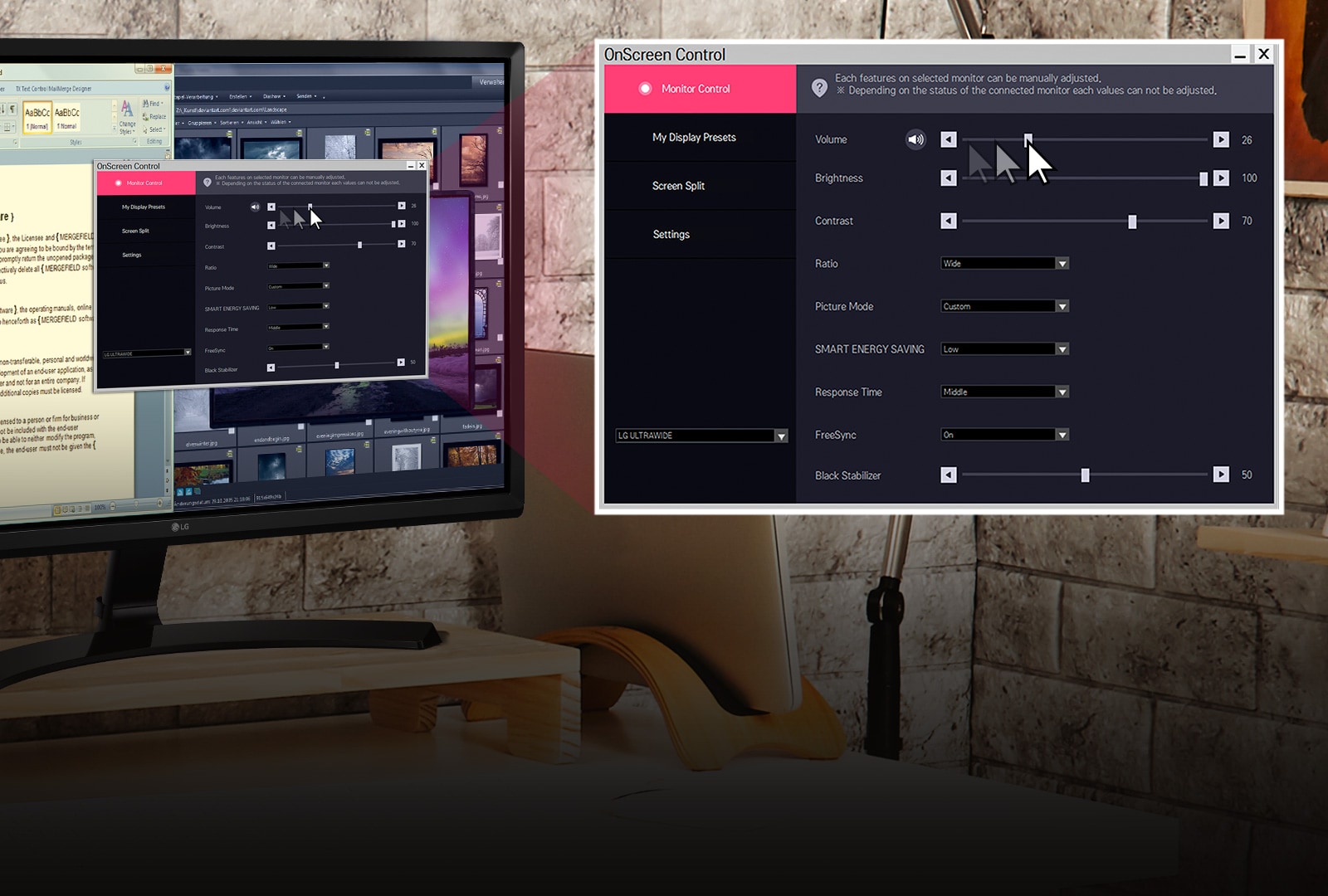 Preset Customized Options  with just a Click