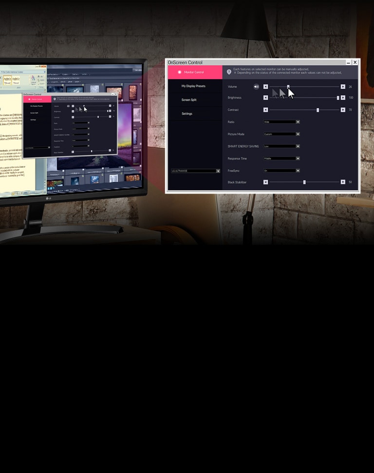 Preset Customized Options  with just a Click