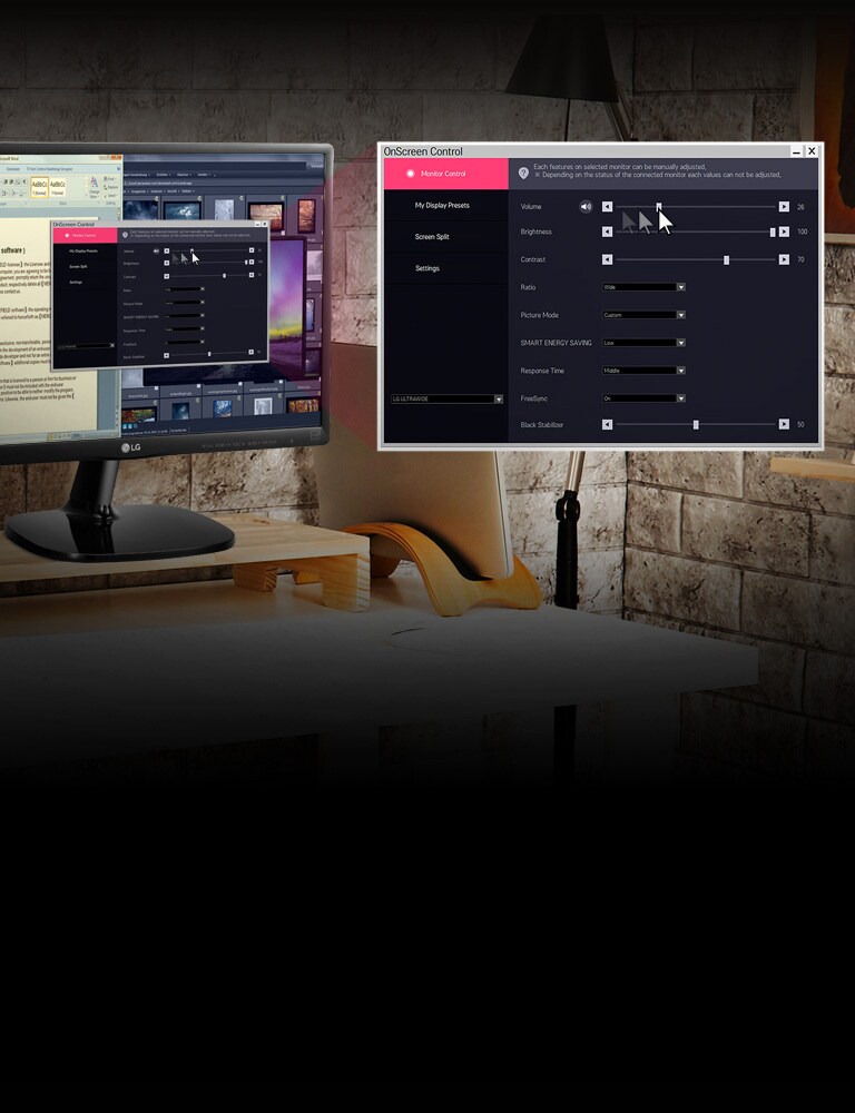Preset Customized Options  with just a Click