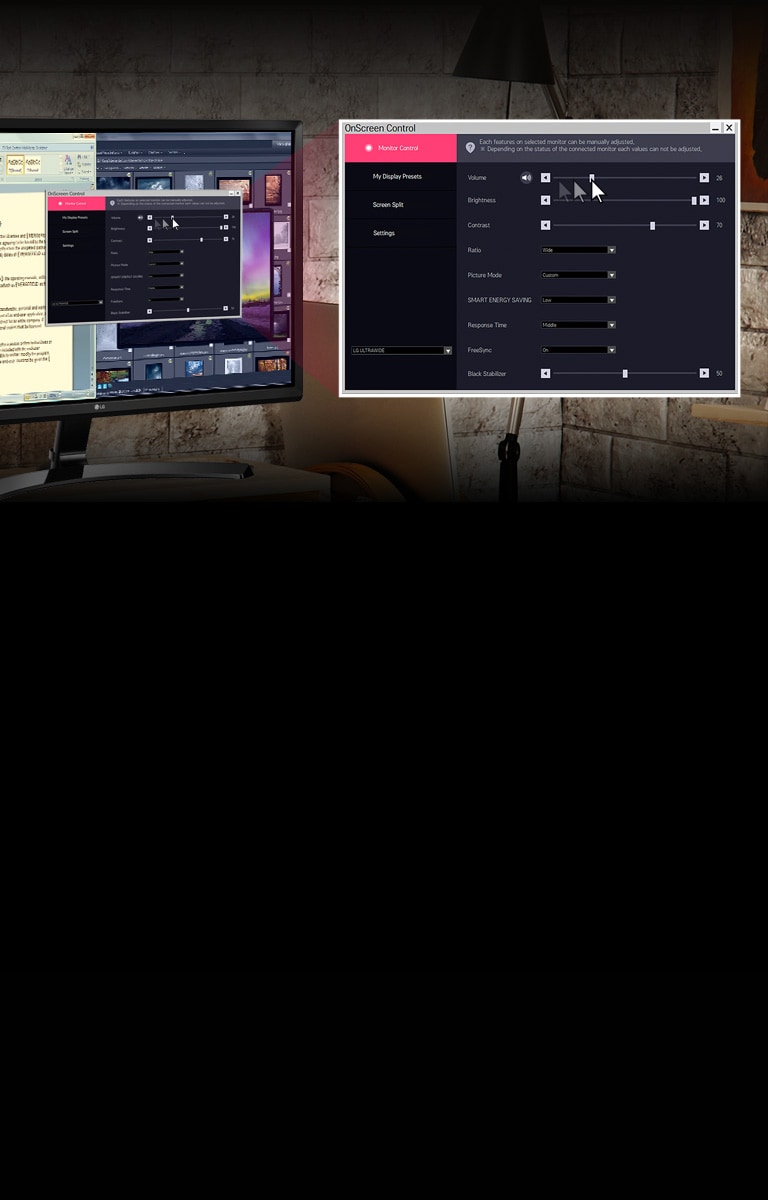 Preset Customized Options  with just a Click
