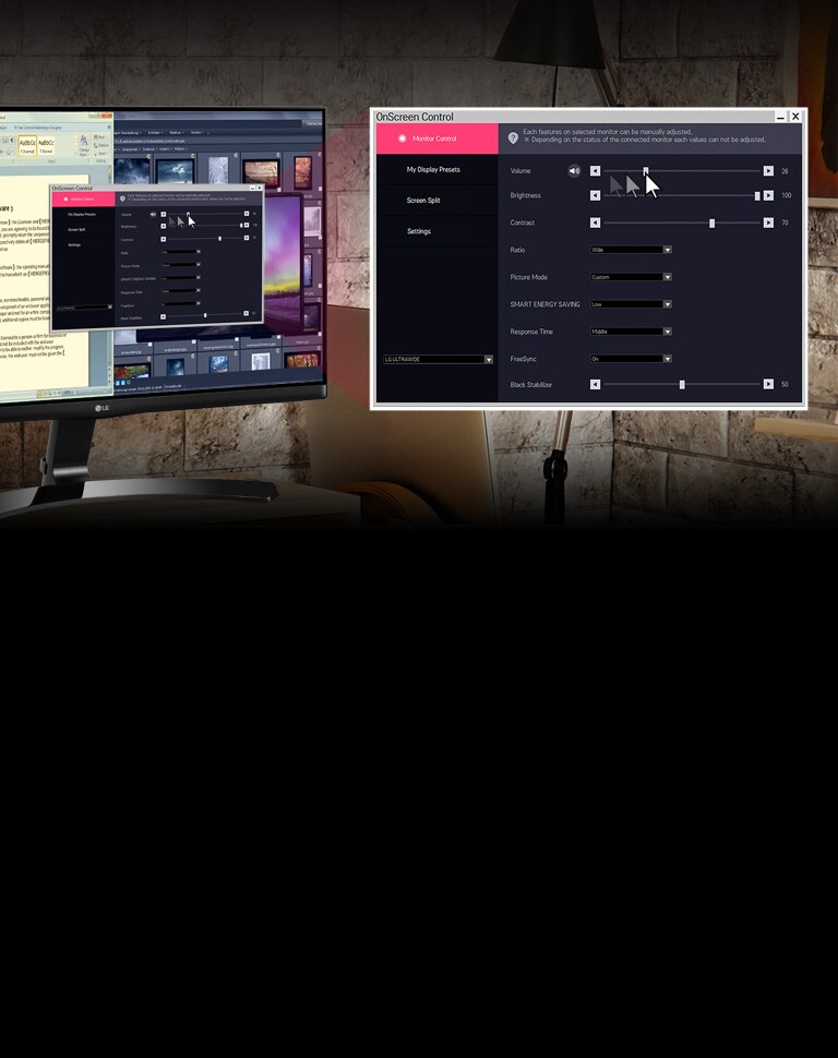 Preset Customized Options  with just a Click