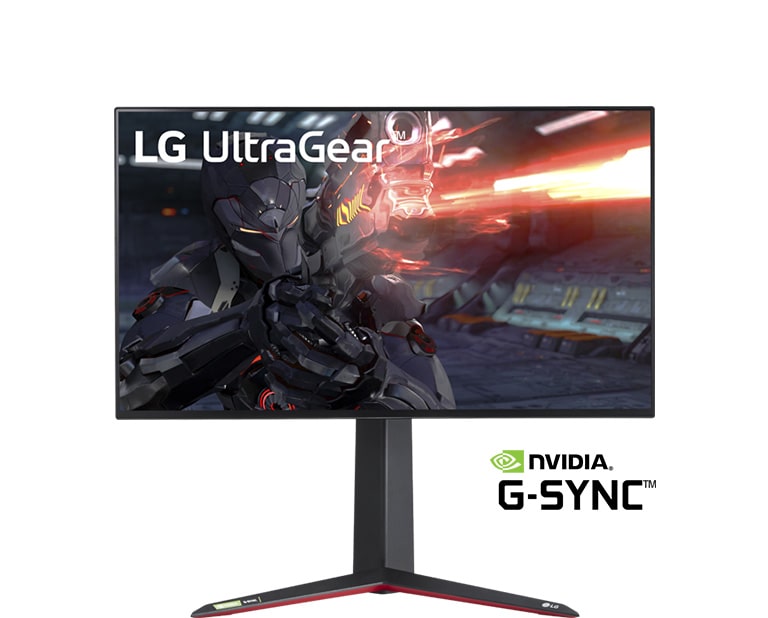 product image of 27GN950 with NVIDIA® G-SYNC™ logo