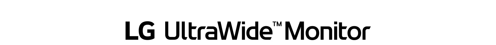 Логотип монітора LG UltraWide.