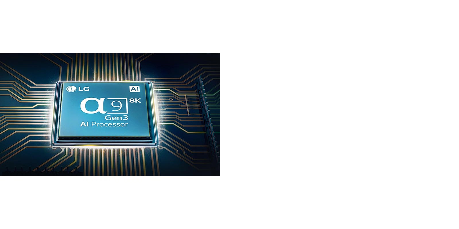 Процесор α9 вбудовано в материнську плату телевізора.