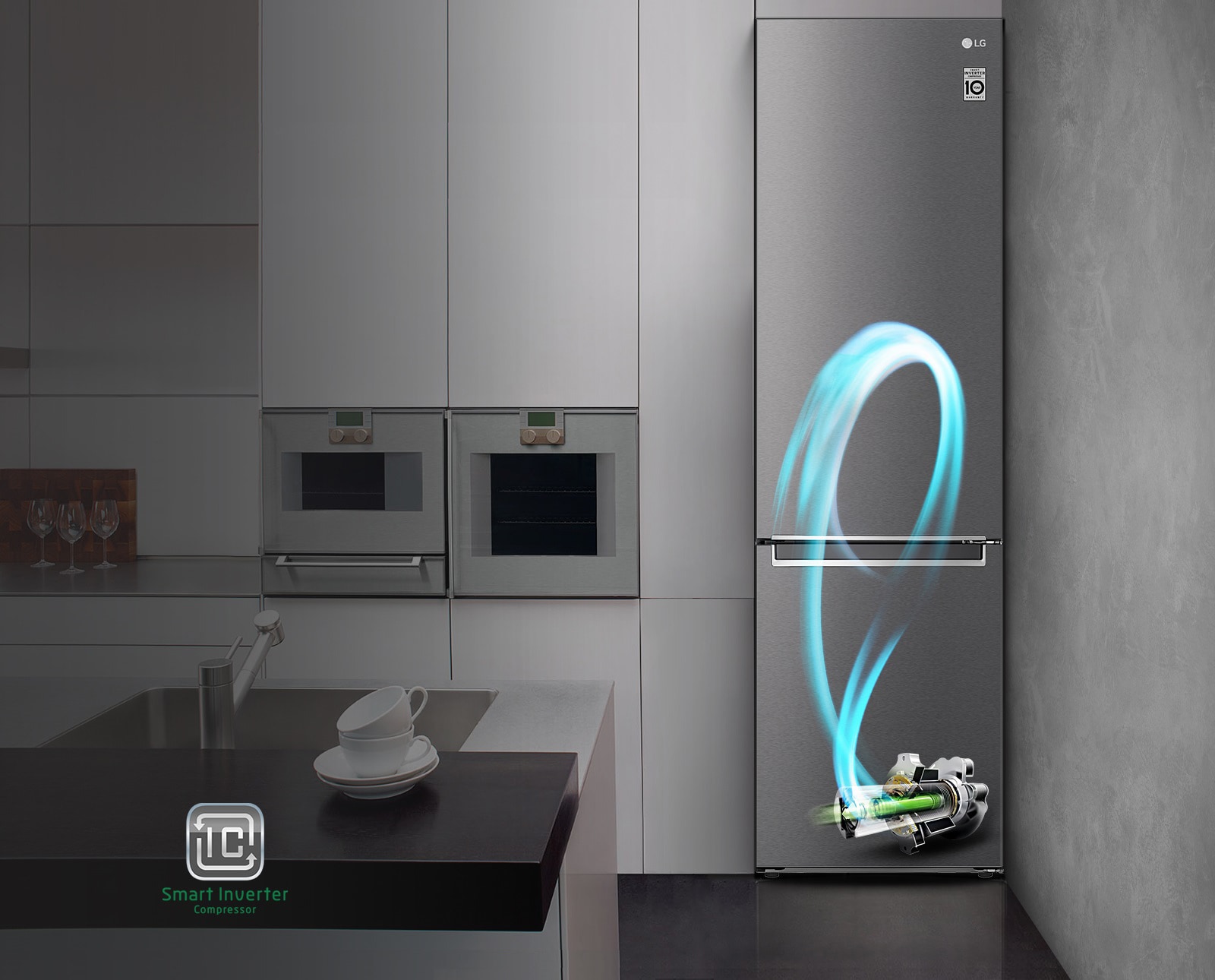 Smart Inverter* компресор