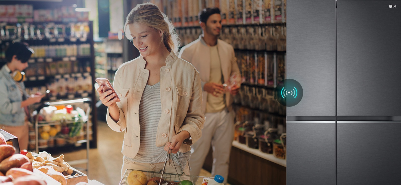 Wi-Fi з підключенням до ThinQ™ 1