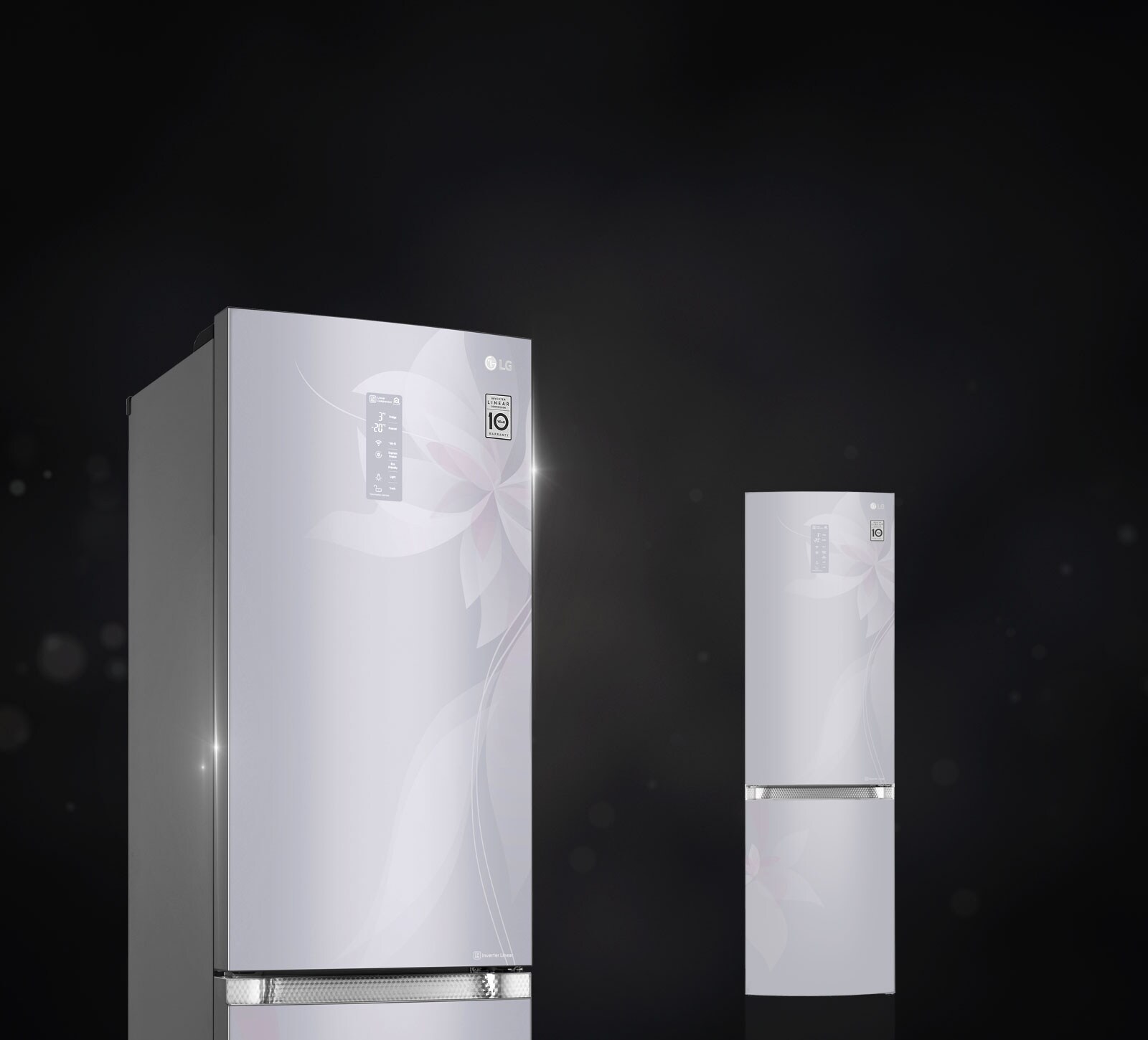 Преміум холодильник c нижньою морозильною камерою 1