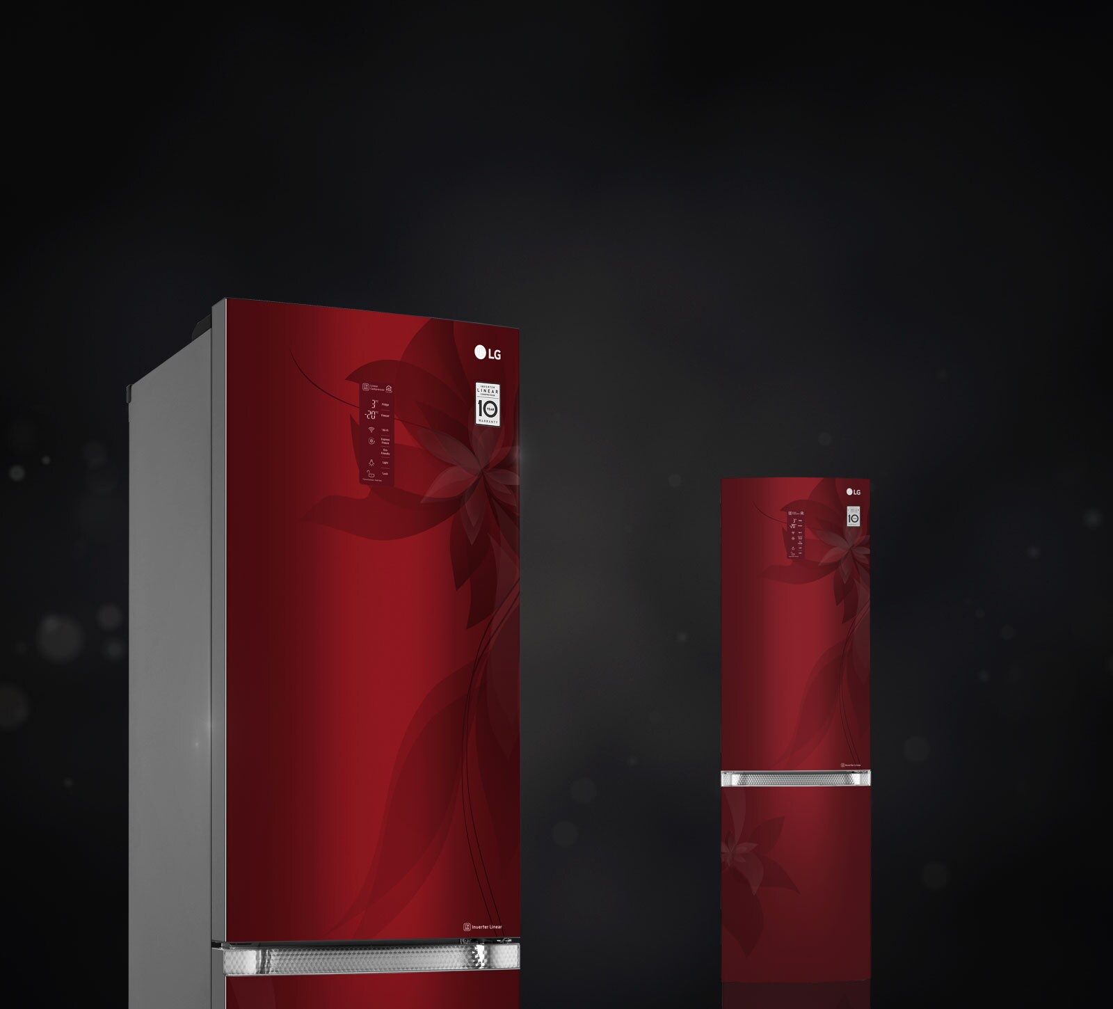 Преміум холодильник c нижньою морозильною камерою 1