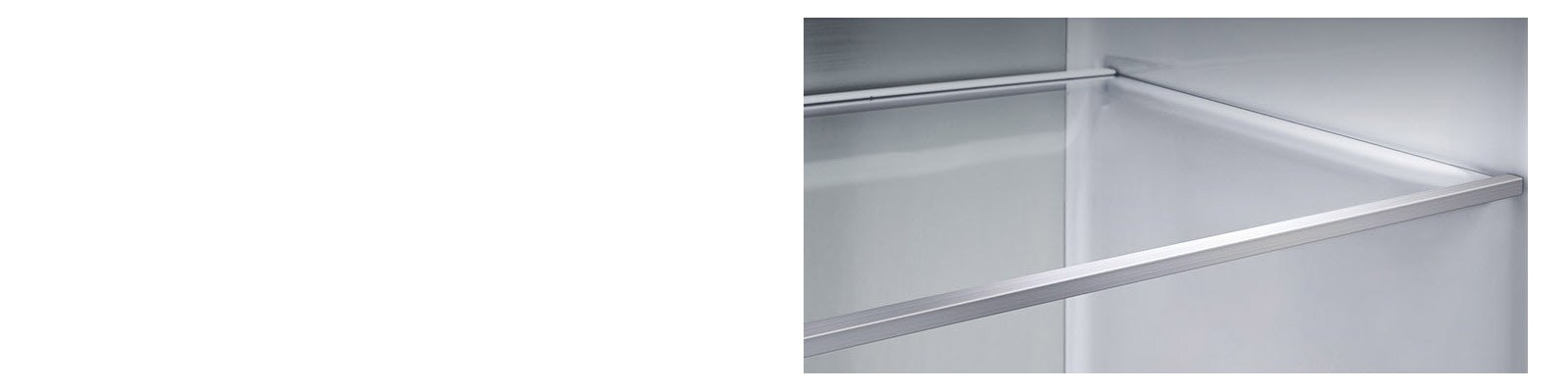 Металеве декорування полиць.