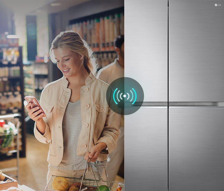 Wi-Fi з підключенням до ThinQ™ 