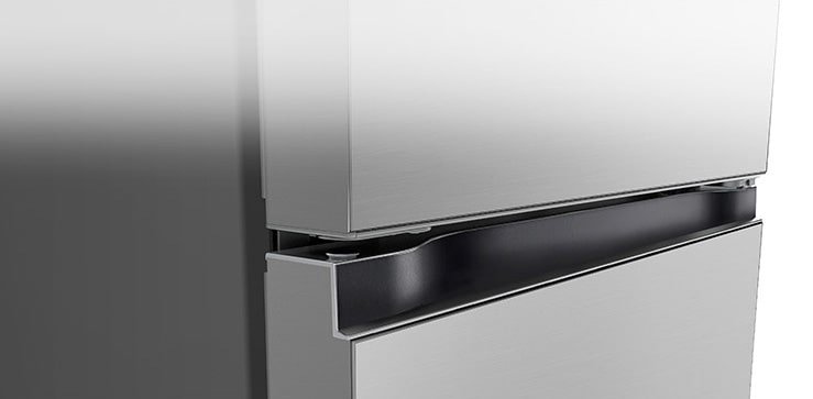 Збільшене зображення квадратної прихованої ручки з витонченим мінімалістичним дизайном.