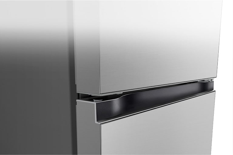 Збільшене зображення квадратної прихованої ручки з витонченим мінімалістичним дизайном.