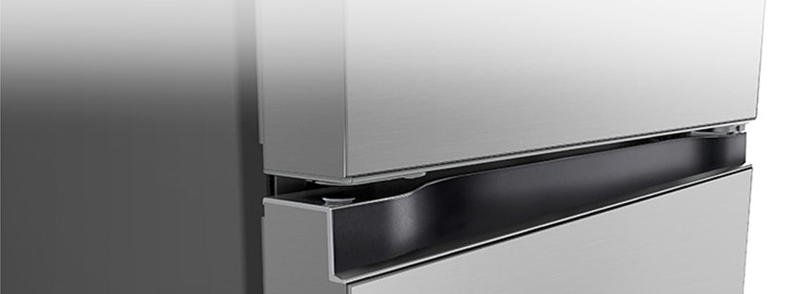 Збільшене зображення квадратної прихованої ручки з витонченим мінімалістичним дизайном.