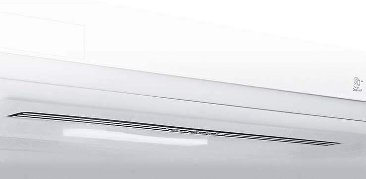 Показано крупним планом м'яке світлодіодне освітлення, яке ефективно розподіляє світло по всьому холодильнику та робить його приємним для очей.