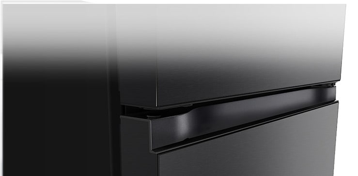  Збільшене зображення квадратної прихованої ручки з витонченим мінімалістичним дизайном.