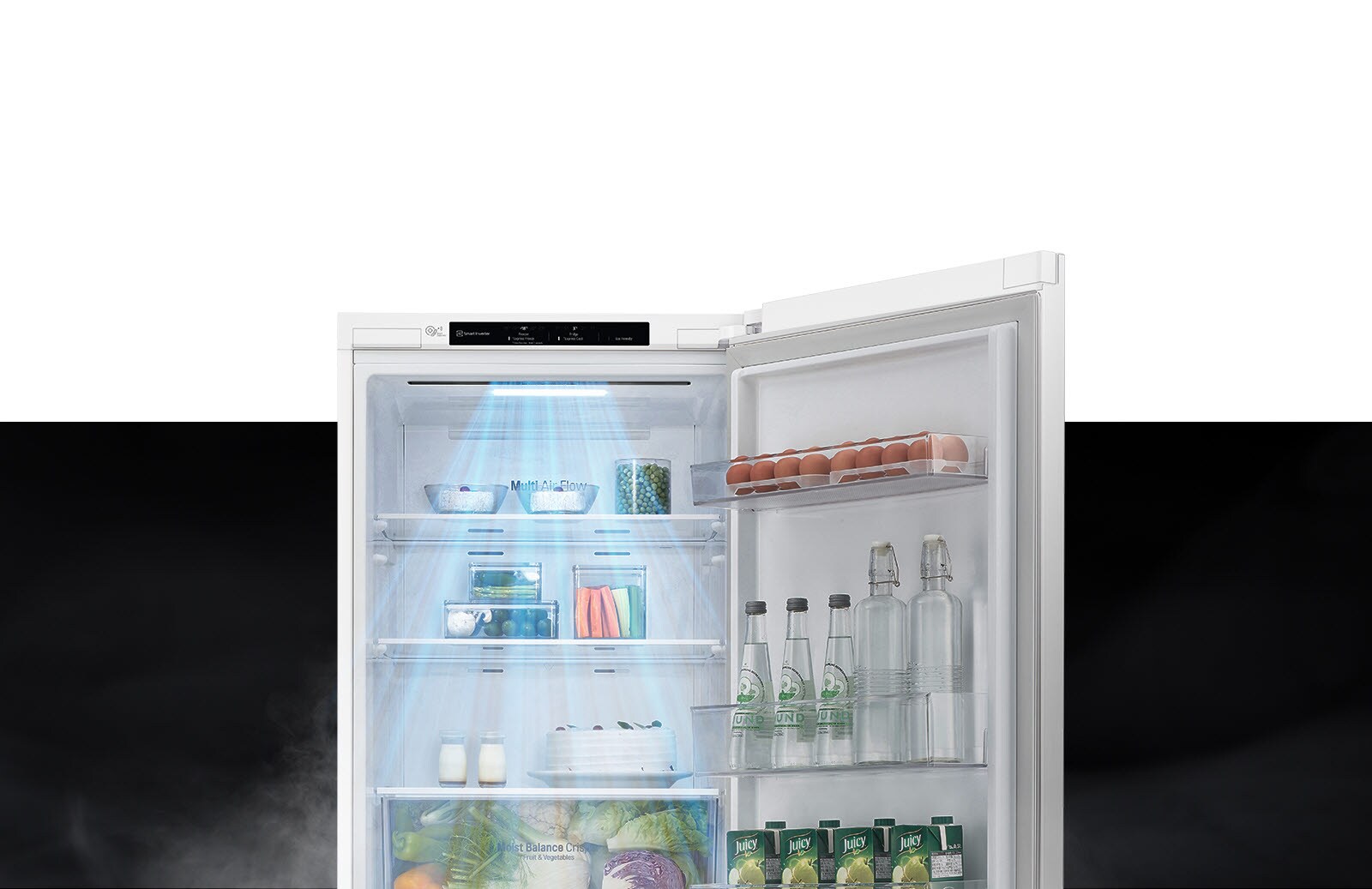LG GCB399SQCM: купити холодильник з нижньою морозильною камерою ...