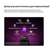 LG Телевізор LG QNED AI evo AI QNED80 Mini LED | 65 дюймів | 4K Smart TV | 2026, LG QNED evo AI QNED80 Mini LED оснащений центром штучного інтелекту (AI Hub) для персоналізації, зі значком штучного інтелекту над пультом дистанційного керування, оточеним написами для пошуку на основі кількох функцій штучного інтелекту (Multi AI Search), консьєржа на основі штучного інтелекту (AI Concierge), голосової ідентифікації на основі штучного інтелекту (AI Voice ID with My Page), чат-бота на основі штучного інтелекту (AI Picture Wizard) та майстра налаштування звуку на основі штучного інтелекту (AI Sound Wizard)., 65QNED80B6B, thumbnail 9