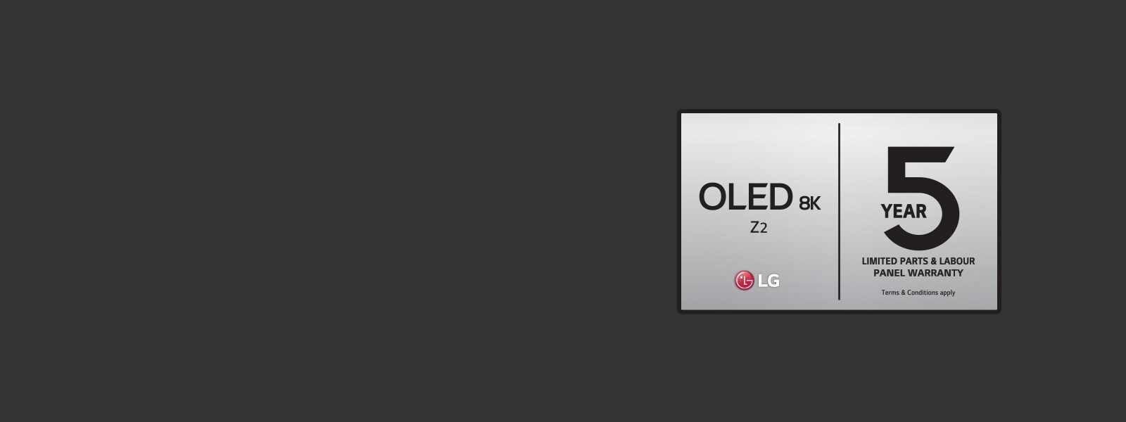 Логотип «5 років гарантії на панель»