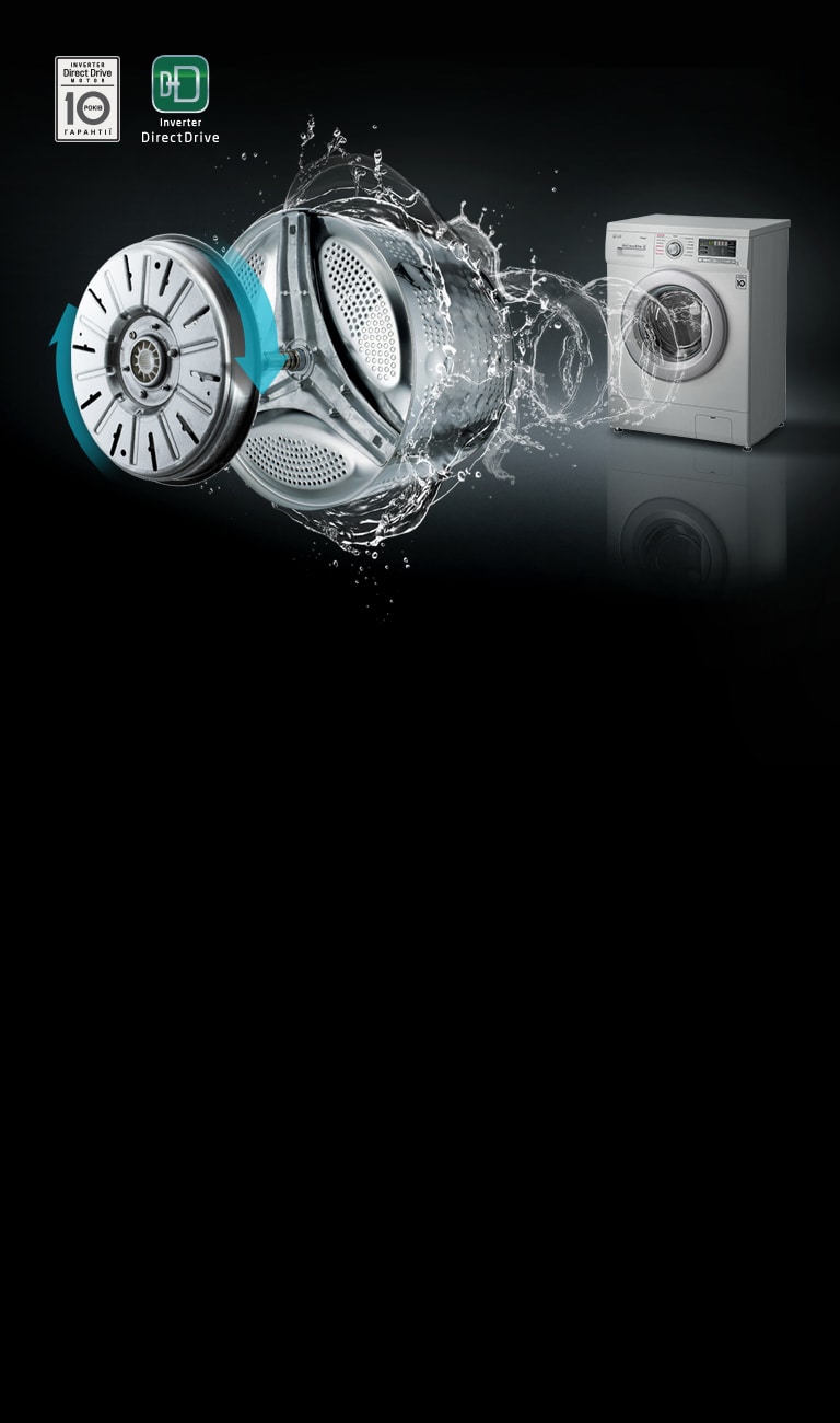 Економія ресурсів з Inverter Direct Drive™*