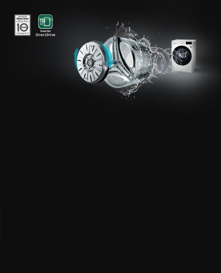 Економія ресурсів з Inverter Direct Drive™*2