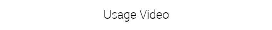 UsageVideo