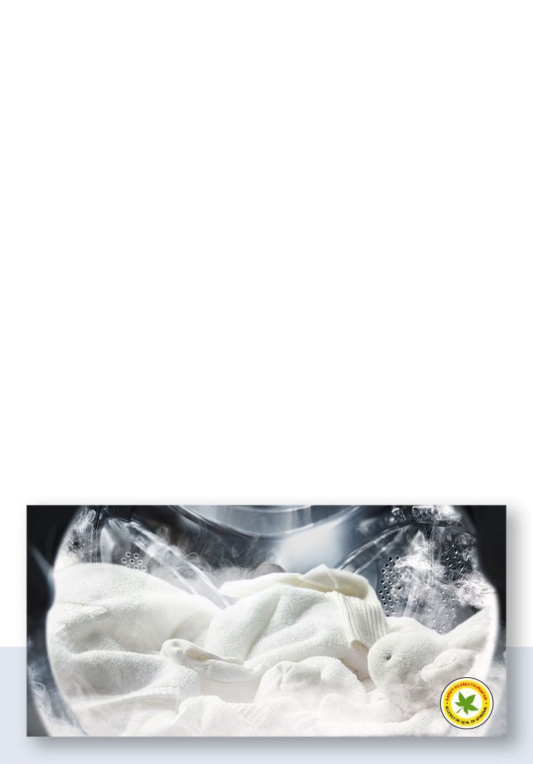 Розгладжує білизну та розправляється з алергенами2