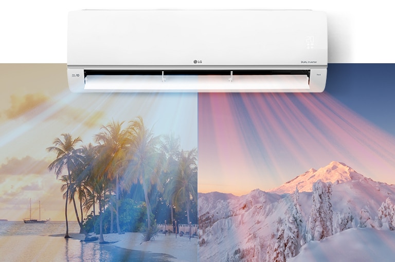 Забезпечте себе комфортними умовами протягом усього року завдяки кондиціонеру LG з подвійним інверторним компресором
