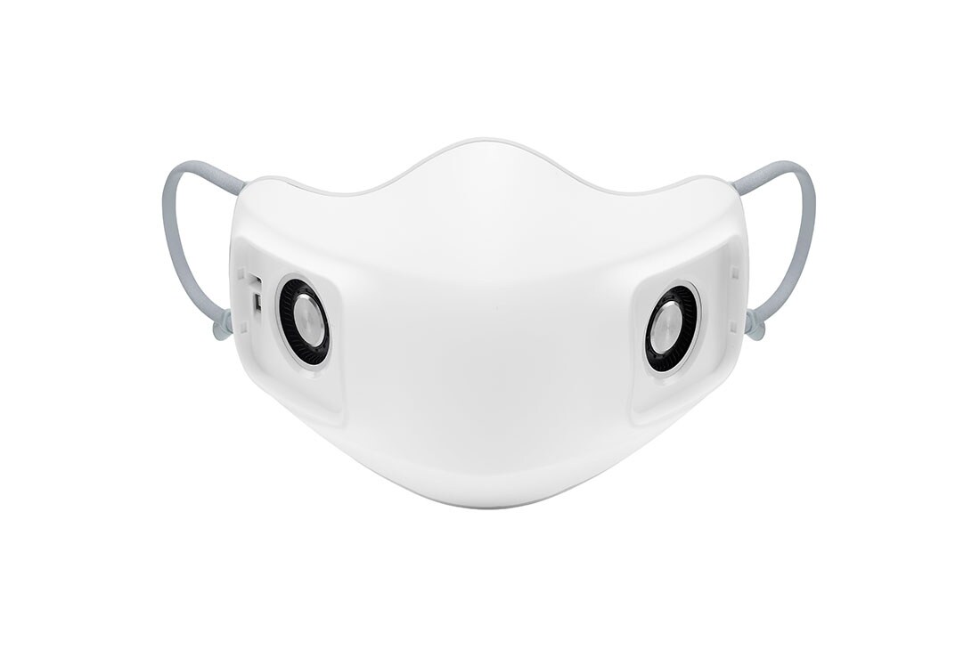 LG Очисник повітря індивідуального використання LG PuriCare™ AP300AWFA зі змінними фільтрами HEPA H13, Вид спереду на вентилятори на корпусі, AP300AWFA, thumbnail 11