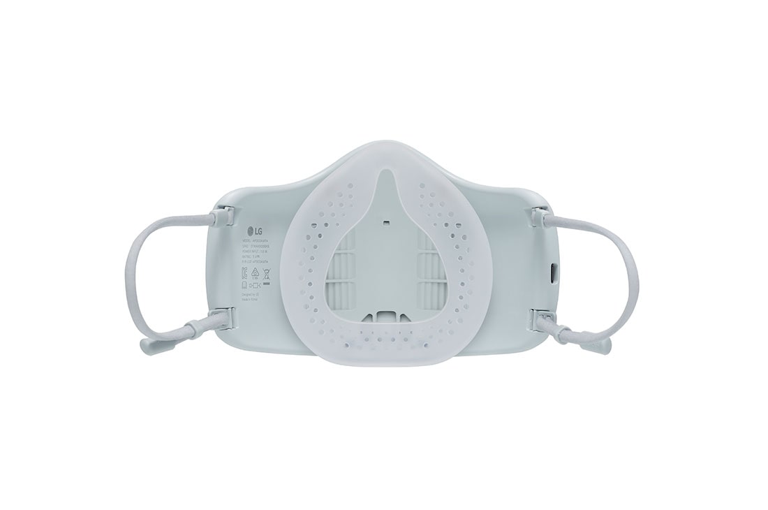 LG Очисник повітря індивідуального використання LG PuriCare™ AP300AWFA зі змінними фільтрами HEPA H13, Вид силіконової подушечки на задній стороні корпусу, AP300AWFA, thumbnail 7