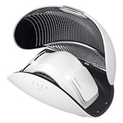 LG Кейс для очисника повітря індивідуального використання LG PuriCare™ AP300AWFA, Вид справа на відкритий кейс, що містить очисник повітря індивідуального викорситання LG PuriCare™, PWKAUW01, thumbnail 8