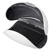 LG Кейс для очисника повітря індивідуального використання LG PuriCare™ AP300AWFA, Вид справа на відкритий кейс, що містить мобільнйи телефон 2, PWKAUW01, thumbnail 14