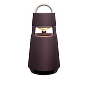 LG XBOOM 360 RP4B, Вид спереду з увімкненим жовтим підсвічуванням, RP4B, thumbnail 1