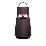 LG XBOOM 360 RP4B, Вид спереду з увімкненим фіолетовим підсвічуванням, RP4B, thumbnail 11