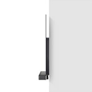 LG Саундбар LG SC9S, Side view of Sound Bar attachted with LG TV through an exclusive bracket hung on the wall, SC9S, thumbnail 9