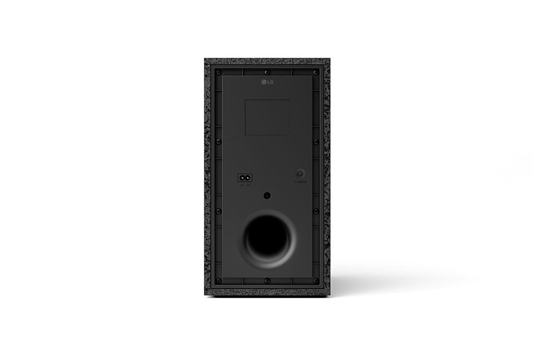 LG Саундбар LG для домашнього кінотеатру з Dolby Atmos і задніми динаміками (канали 5.1.1) S70TR, Back view of subwoofer, S70TR, thumbnail 9