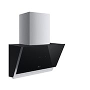 LG Декоративна витяжка LG Studio, 60 см, максимальна потужність 640 м3/г, очисний фільтр, LED підсвітка, Зображення ліворуч, HCEZM2427B2, thumbnail 2