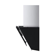 LG Декоративна витяжка LG Studio, 60 см, максимальна потужність 640 м3/г, очисний фільтр, LED підсвітка, Зображення збоку, HCEZM2427B2, thumbnail 14