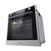 LG Вбудована духова шафа, 72 л., великий об'єм, рівномірне приготування, багато режимів приготування, Зображення з перспективи справа знизу, WSEZD7225S1, thumbnail 12