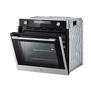 LG Вбудована духова шафа, 72 л., великий об'єм, рівномірне приготування, багато режимів приготування, Зображення відкритої духової шафи з правого боку 2, WSEZD7225S1, thumbnail 13