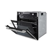 LG Вбудована духова шафа, 72 л., великий об'єм, рівномірне приготування, багато режимів приготування, Зображення трьохшарового скла 01, WSEZD7225S1, thumbnail 14