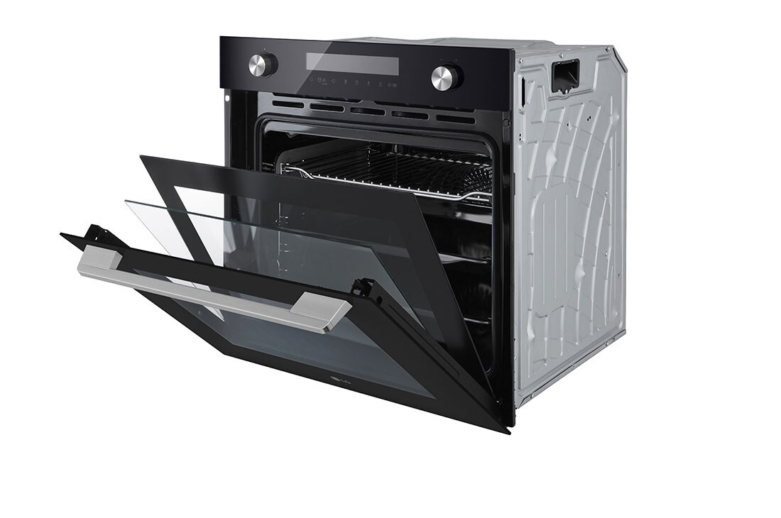 LG Вбудована духова шафа, 72 л., великий об'єм, рівномірне приготування,  багато режимів приготування, Зображення трьохшарового скла 01, WSEZM7225B1, thumbnail 14
