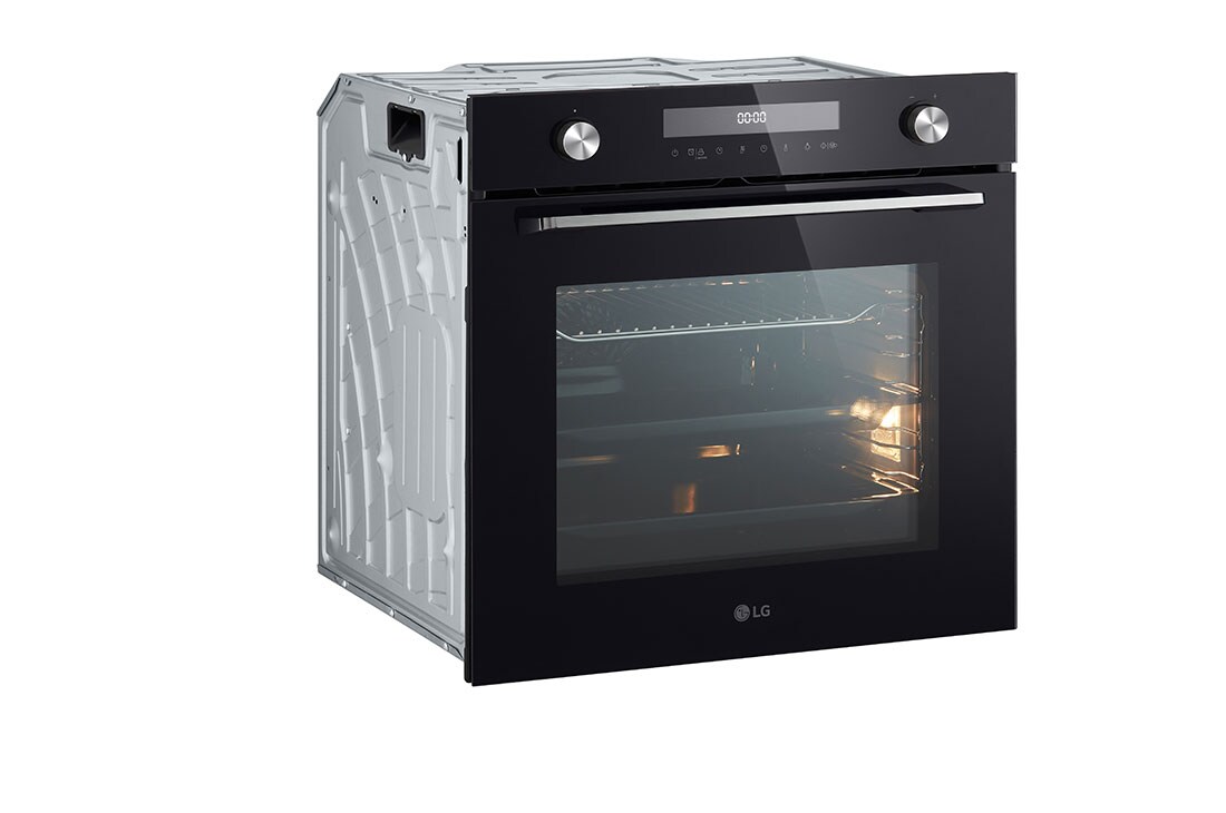 LG Вбудована духова шафа, 72 л., великий об'єм, рівномірне приготування,  багато режимів приготування, Зображення ліворуч, WSEZM7225B1, thumbnail 6