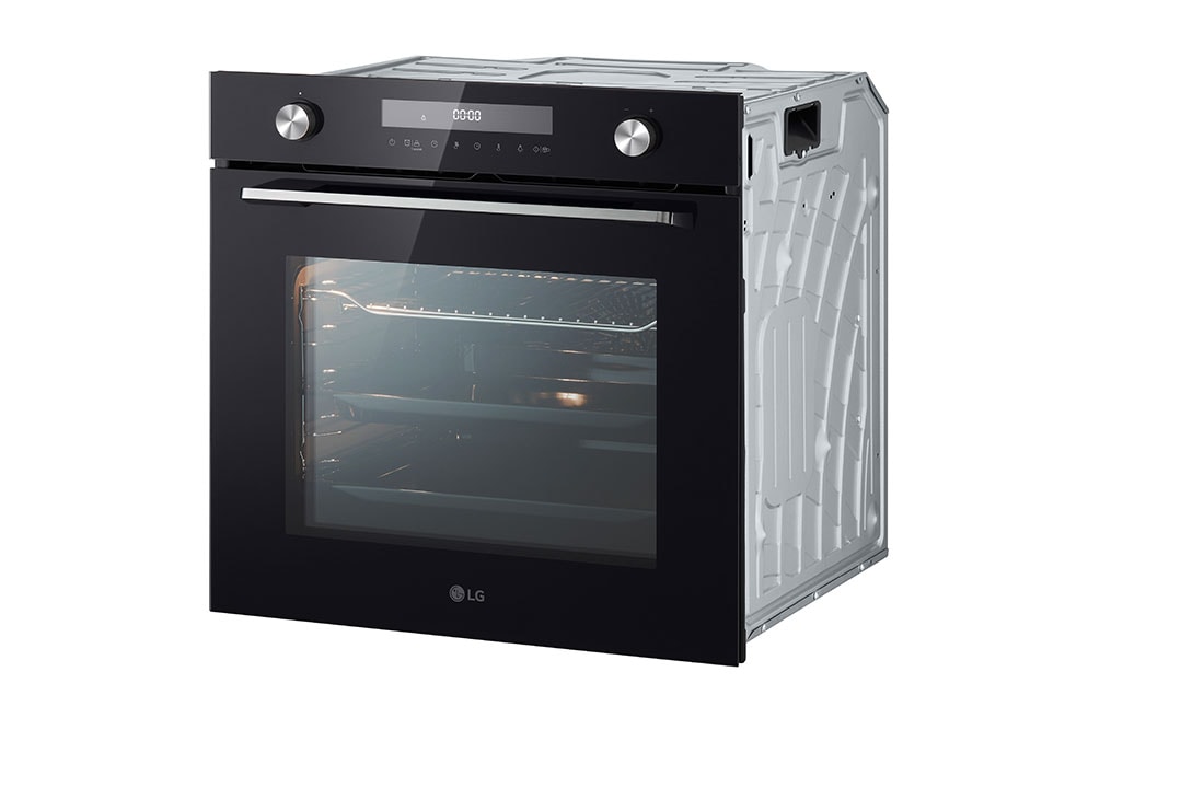 LG Вбудована духова шафа, 72 л., великий об'єм, рівномірне приготування,  багато режимів приготування, Зображення праворуч, WSEZM7225B1, thumbnail 8