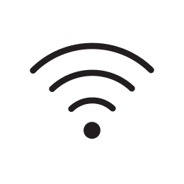 Піктограма, що зображує сигнал Wi-Fi.