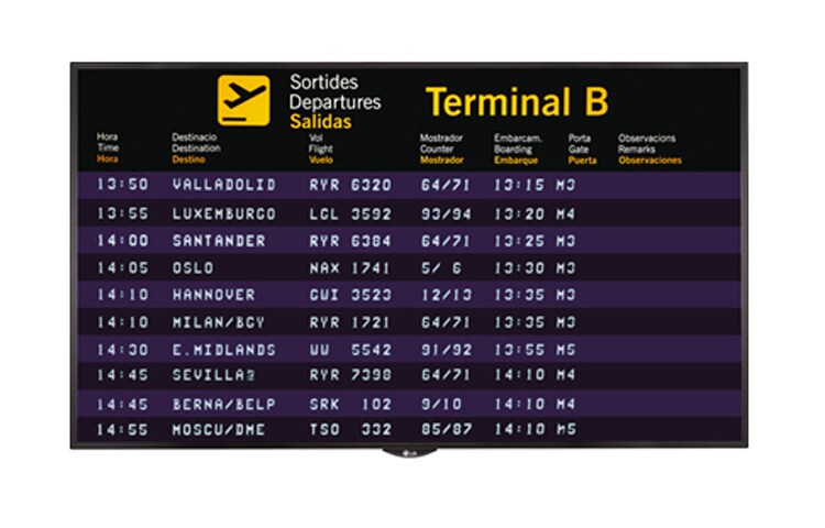 LG 54.64” LG IPS панель серії SH7DB, 55SH7DB, thumbnail 1