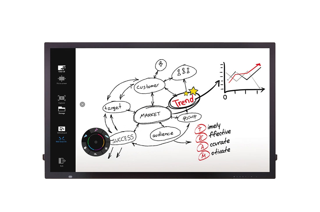 LG 55'' Інтерактивна тач-панель, 55TC3D-B