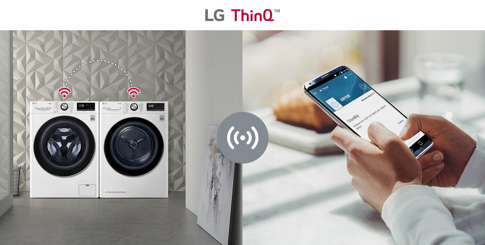 Найкраще працюють разом завдяки LG ThinQ™️*