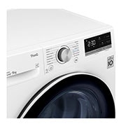LG Стандартна сушильна машина | Тепловий насос | Автоочищення конденсатора | 9 кг, Вигляд зліва на панель керування, DC90V5V0W, thumbnail 6