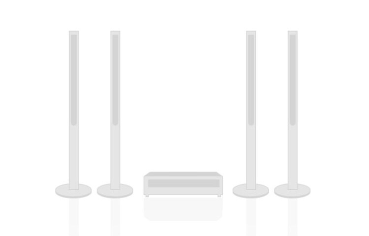 LG DVD домашній кінотеатр потужністю 1000Вт, LH-T3525X, thumbnail 2