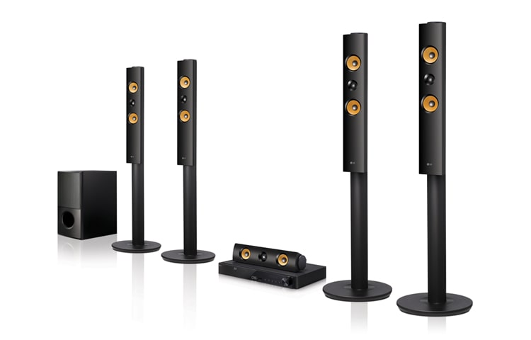 LG Домашній кінотеатр із відтворенням 3D Blu-ray™ / DVD , LHB755, thumbnail 1